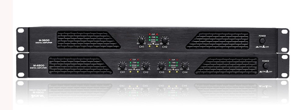 2*300W数字功放 M3600